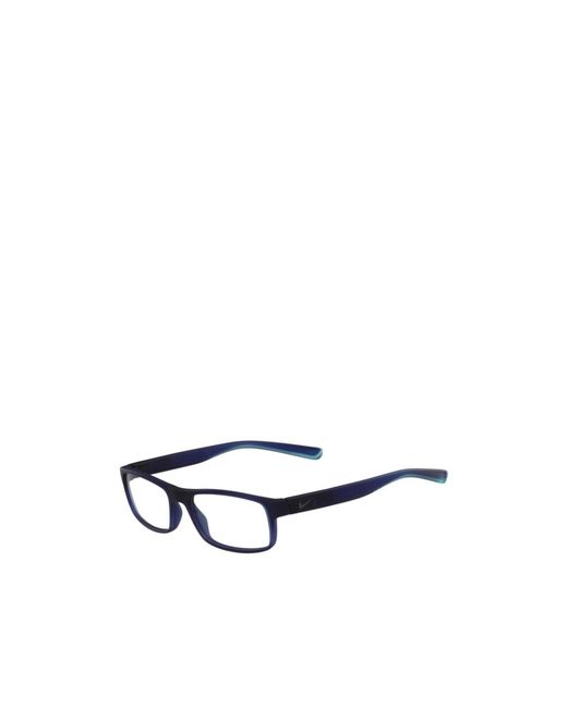 Nike White Geometric Frame Plain Mirror for men