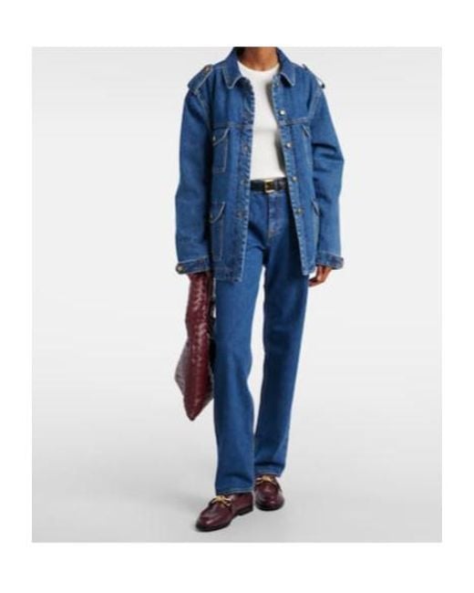 Blazé Milano Blue Sahariana Denim Jacket