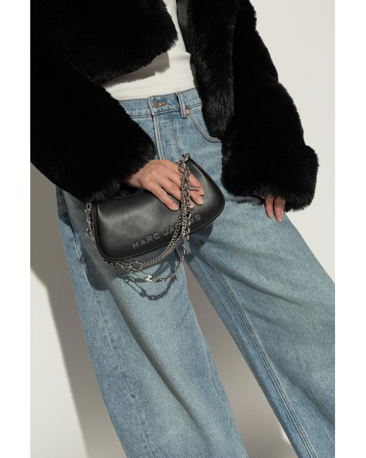 Marc Jacobs Black The Star Charm Shoulder Bag