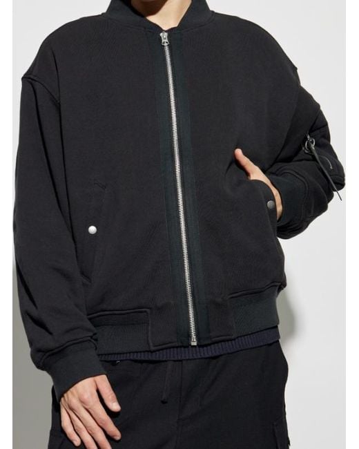 Rag & Bone Blue Zippered Casual Jacket for men