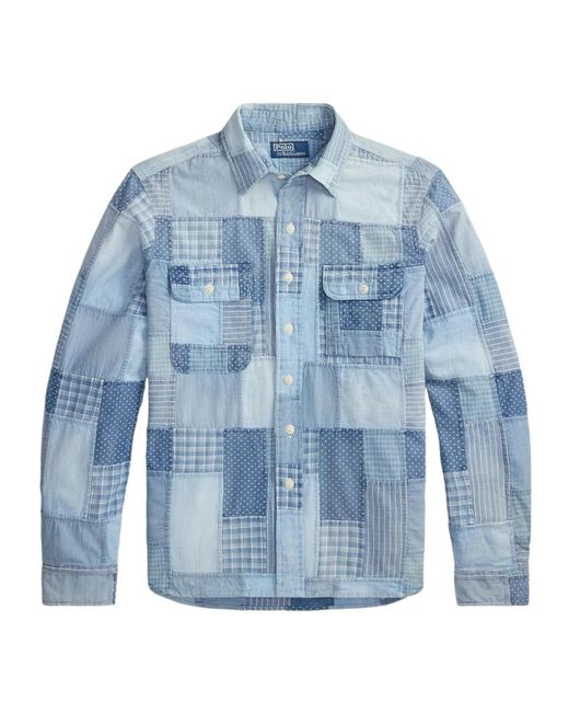 Polo Ralph Lauren Blue Sport Shirt for men