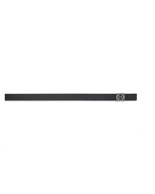 Loewe Brown Logo Buckled Reversible Belt