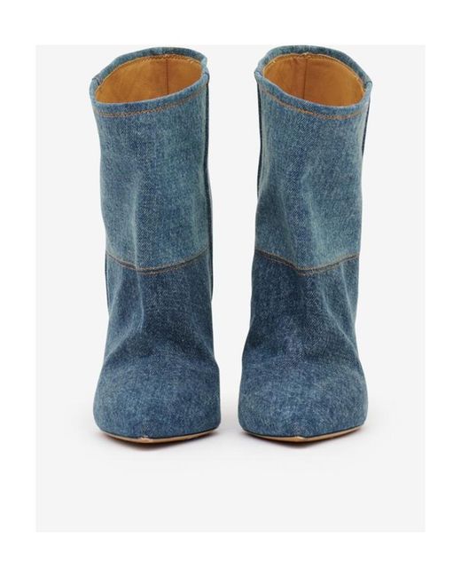 Isabel Marant Blue Miyako Boots