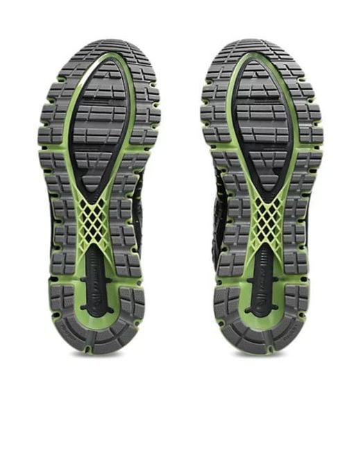 Asics Black Round-Toe Sneakers for men