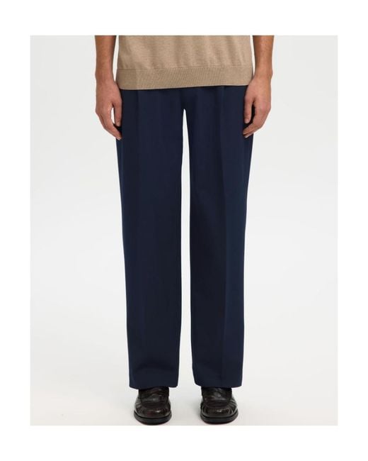 SELECTED Blue 220 Loose Fit Trousers for men