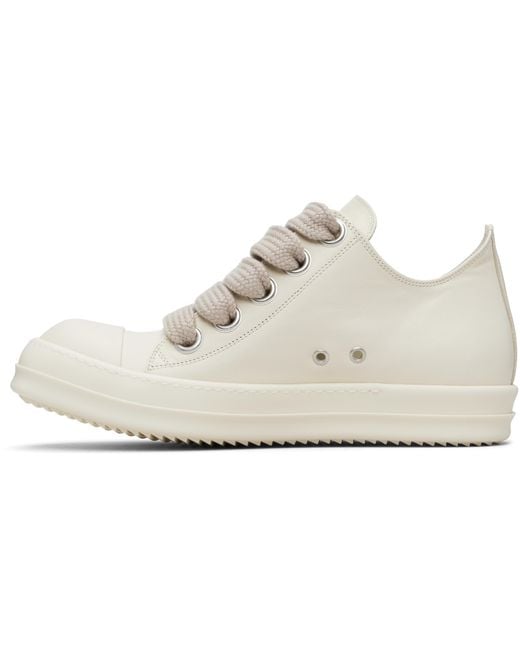 Rick Owens White Sports Shoes for men