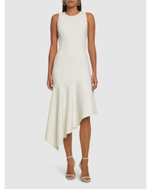 Michael Kors White Asymmetrical Dress