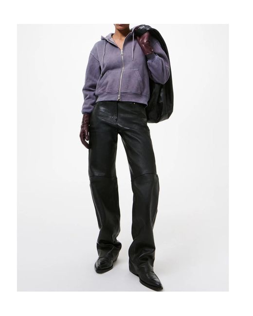 Our Legacy Purple Mischief Zip-Up Hoodie