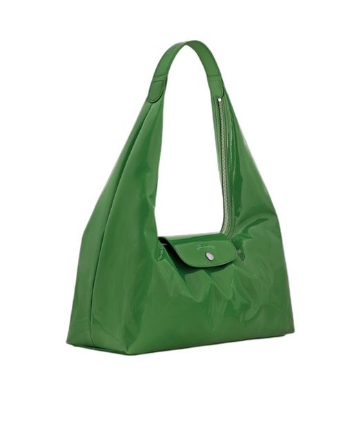 Longchamp Green Le Pliage Xtra L Shoulder Bag