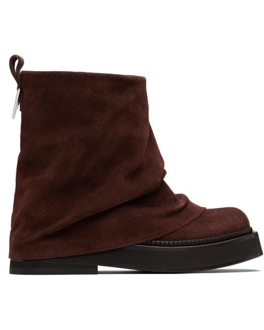 The Attico Brown The Mini Robin Combat Boots