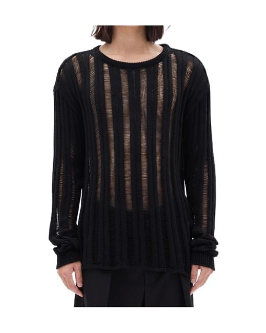 Ann Demeulemeester Black Danial Sweater for men