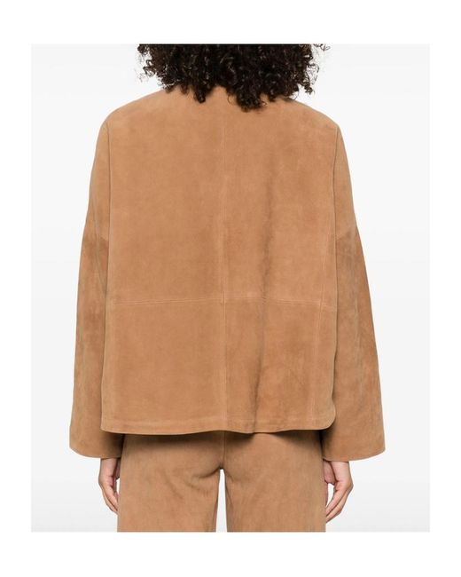 Forte_forte Natural Suede Jacket