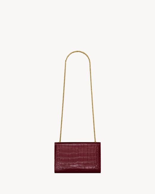 Saint Laurent Red New Kate Small Shoulder Bag