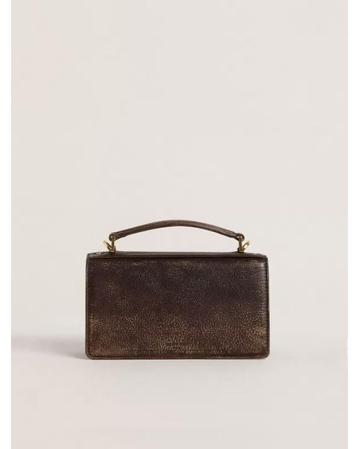 Golden Goose Deluxe Brand Brown Small Venezia Tote Bag