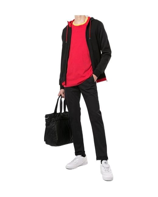 Boss Blue Logo Casual Pants for men