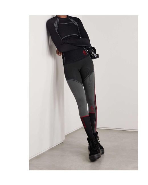 Moncler Black Tight Leggings