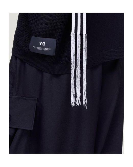 Y-3 Black Knit Top