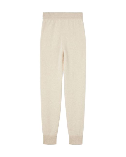 Loro Piana Natural Drawcord Cashmere Sweatpants