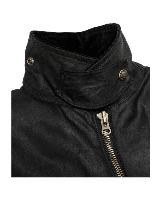 Filson Black Shelter Lightweight Waxed Jacket