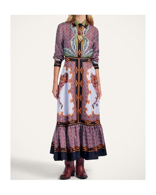 LaDoubleJ Red San Pietro Long-Sleeve Dress