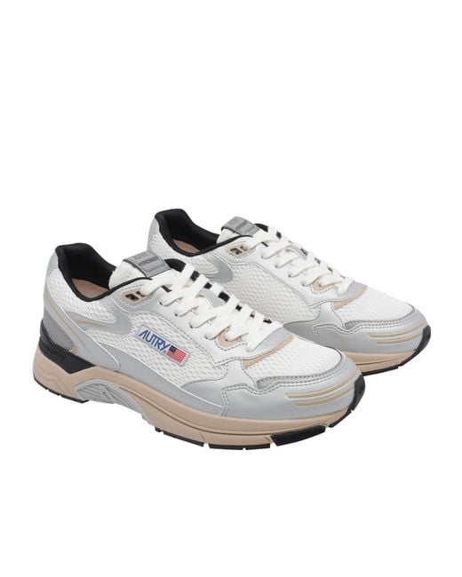 Autry Multicolor Hyperway Low-Top Sneakers for men