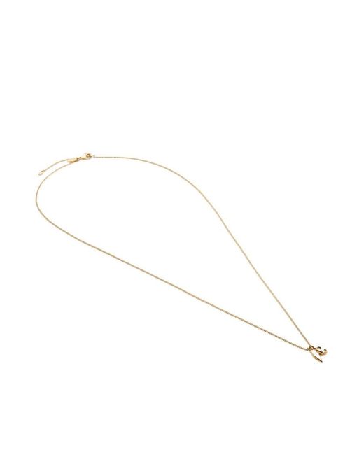Jimmy Choo White Diamond Jc Chain Series Chain Necklace