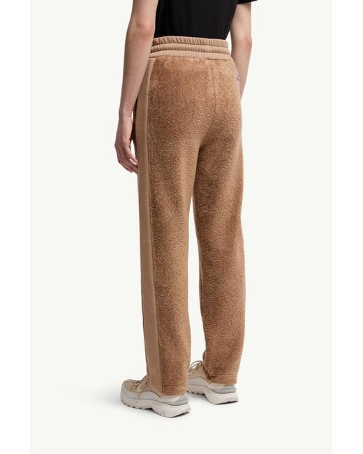 Moncler Natural Teddy Sweatpants