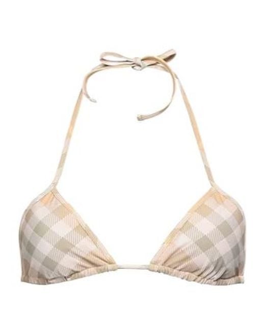 Burberry Natural Triangle Bikini Top