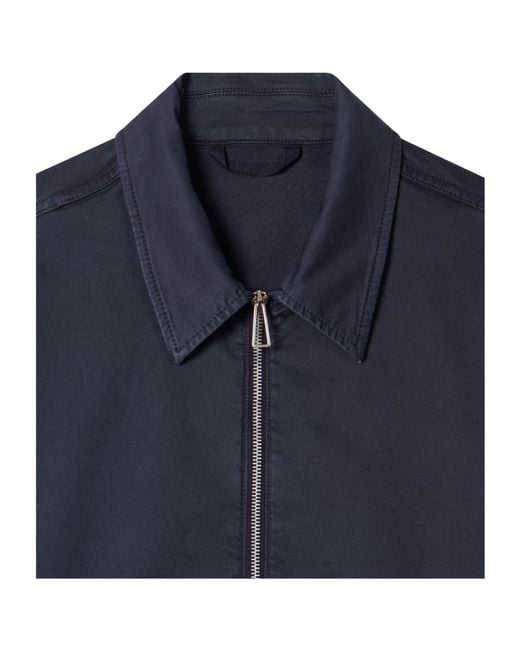 Paul Smith Blue Collared Jacket for men