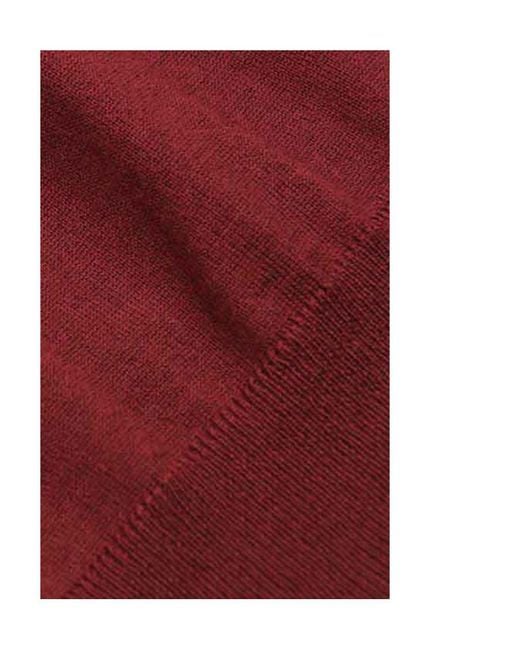 Ferragamo Red High-Necked Sweater for men