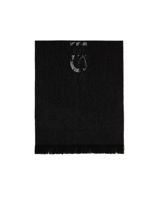 Givenchy Black Logo-Embellished Scarf for men
