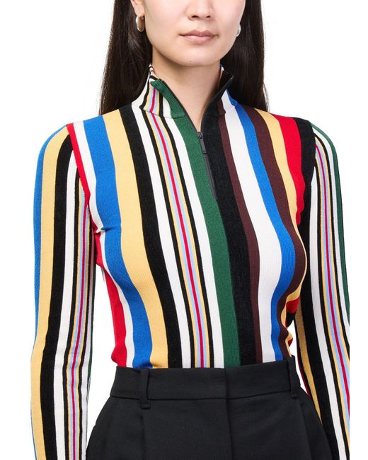 Loewe Red Printed Long-Sleeved Top