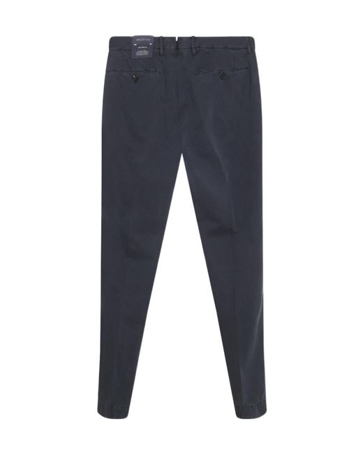 Incotex Blue Belt Loops Slacks for men