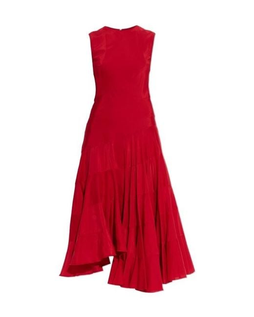Tory Burch Red Midi Dresses