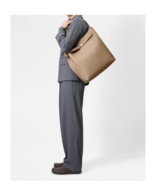 Tod's Natural Solid Color Single-Shoulder Bag for men