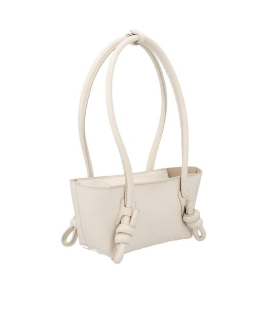 Hereu White Fleca Mini Shoulder Bag