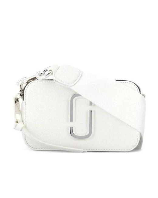 Marc Jacobs White Camera Strap Bag
