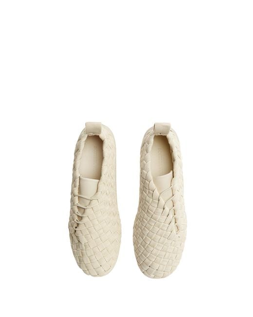 Bottega Veneta Natural Intrecciato Low-Top Sneakers for men
