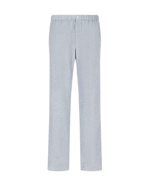 Emporio Armani Gray Casual Trousers for men