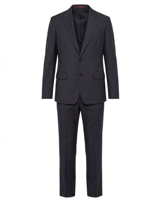 Gucci Blue Wool Mohair Suit for men