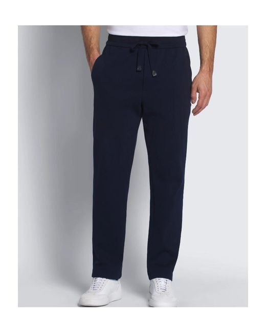 Brioni Blue Essential Stretch Joggers for men