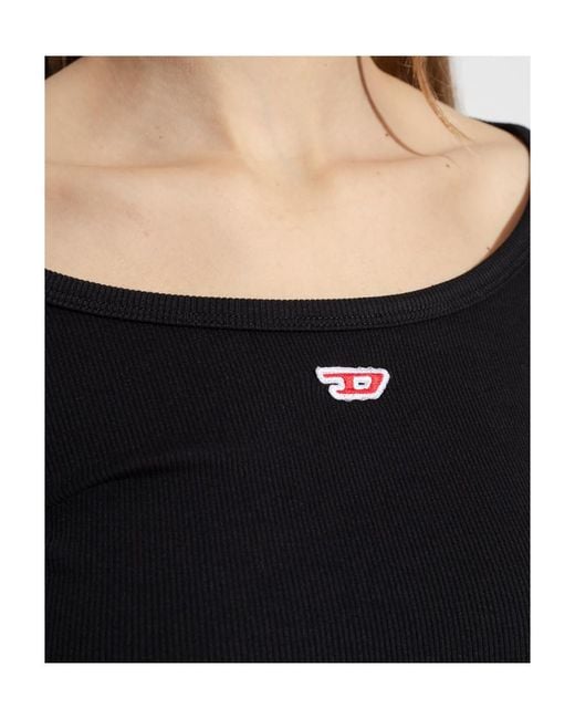 DIESEL Black T Ballet D Ribbed Top