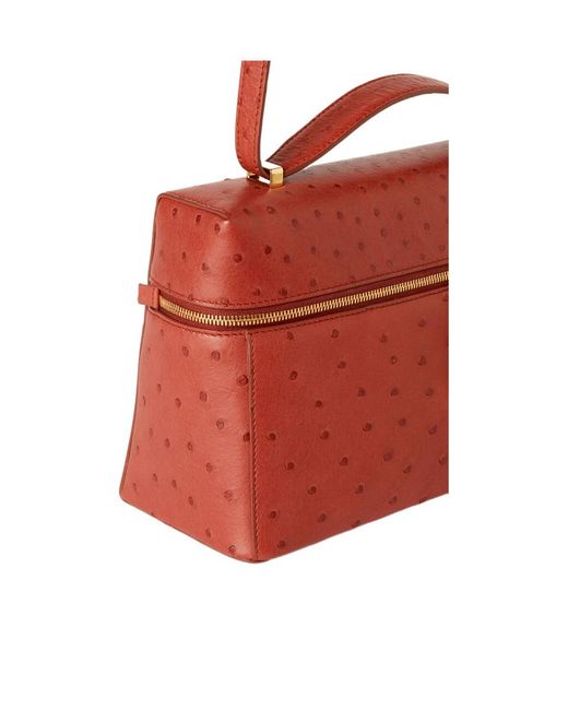 Loro Piana Red Extra Shoulder Bag