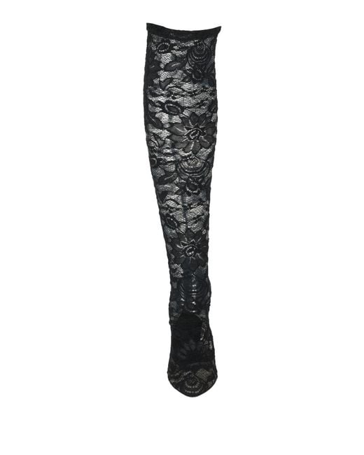 Dolce & Gabbana Black Solid Color Long Boots