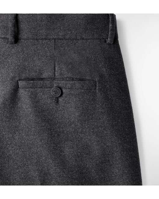 Dior Gray Regular-Fit Pants
