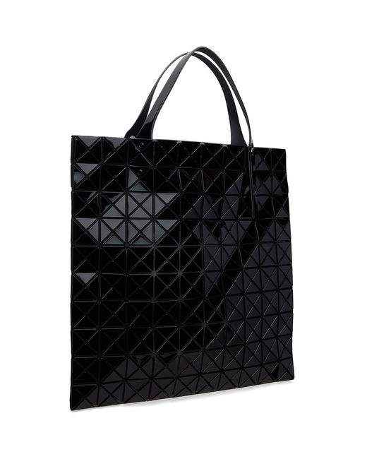 Issey Miyake Black Prism Top Handle Tote Bag