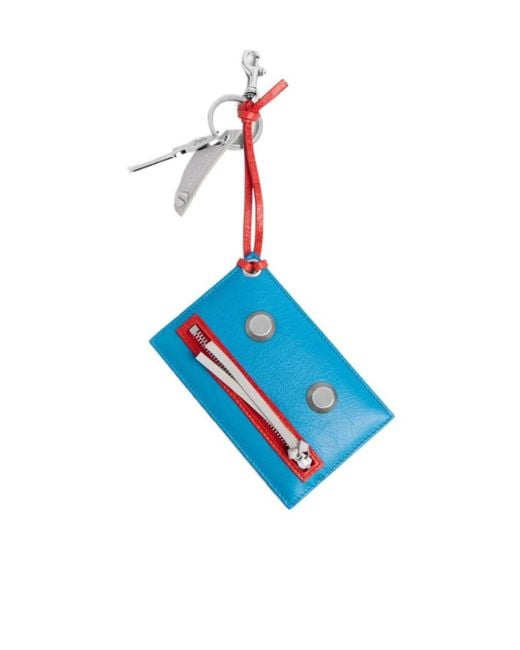 Balenciaga Blue Le City Robot Keychain/Charm for men