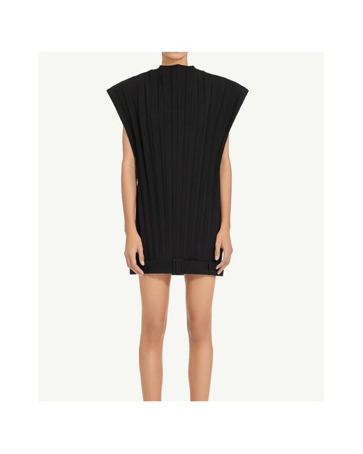 MM6 by Maison Margiela Black Mini Dress