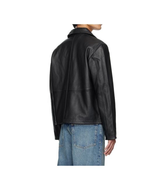 sunflower Black Zip-Up Long Sleeved Jacket for men