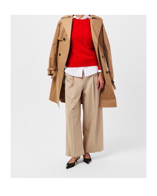 Weekend by Maxmara Natural Wide Leg Trousers